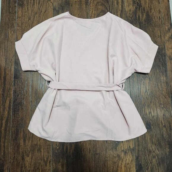 Women's Medium Tunic Blouse with Belted Waist Size Medium - Picture 2 of 2